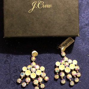 NWT J Crew Chandelier Earrings
